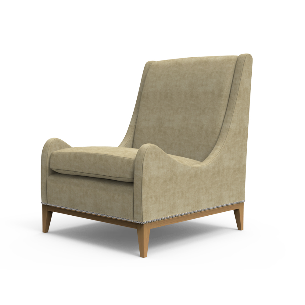 Canyon Club Chair-Beige